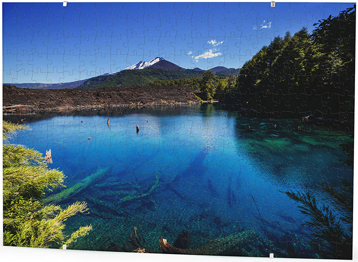 vetro per incorniciare puzzle